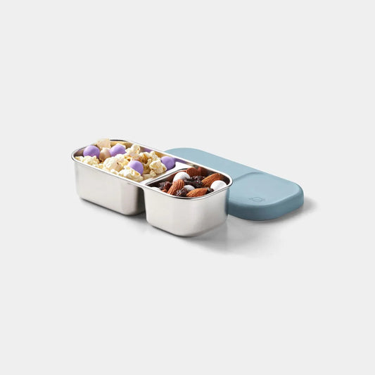 PlanetBox Day Tripper Snack Container, Cloudy Day