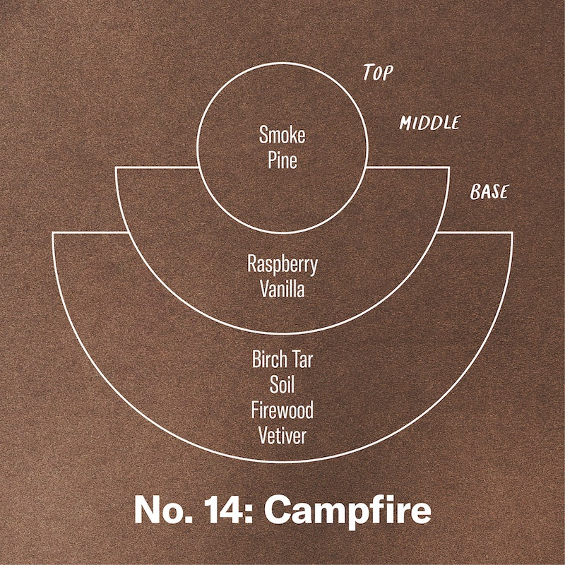 P.F. Candle Co. Duftlys, No.14 Campfire, Standard (limited edition 24)