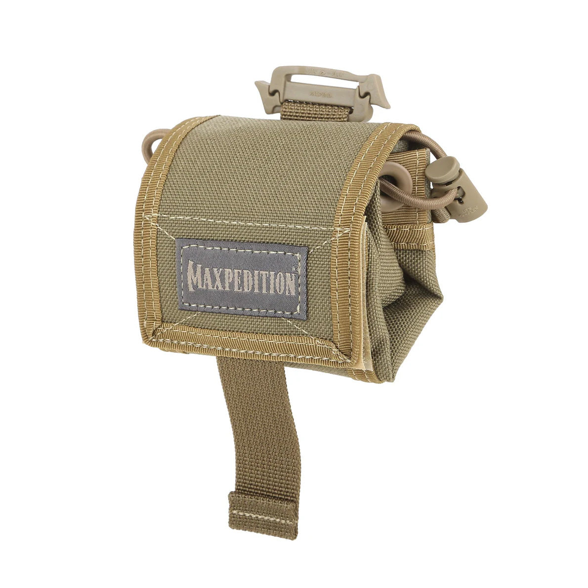 Maxpedition Rollypoly MM Folding Dump Pouch, Khaki