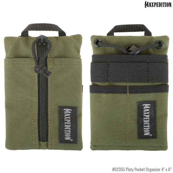Maxpedition Platy Pocket Organizer 4" x 6", OD Green