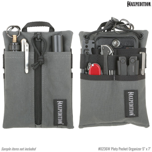 Maxpedition Platy Pocket Organizer 5" x 7", Wolf Gray