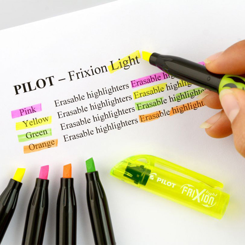 Pilot Frixion Highlighter Light Set2Go (sett med 4 farger)