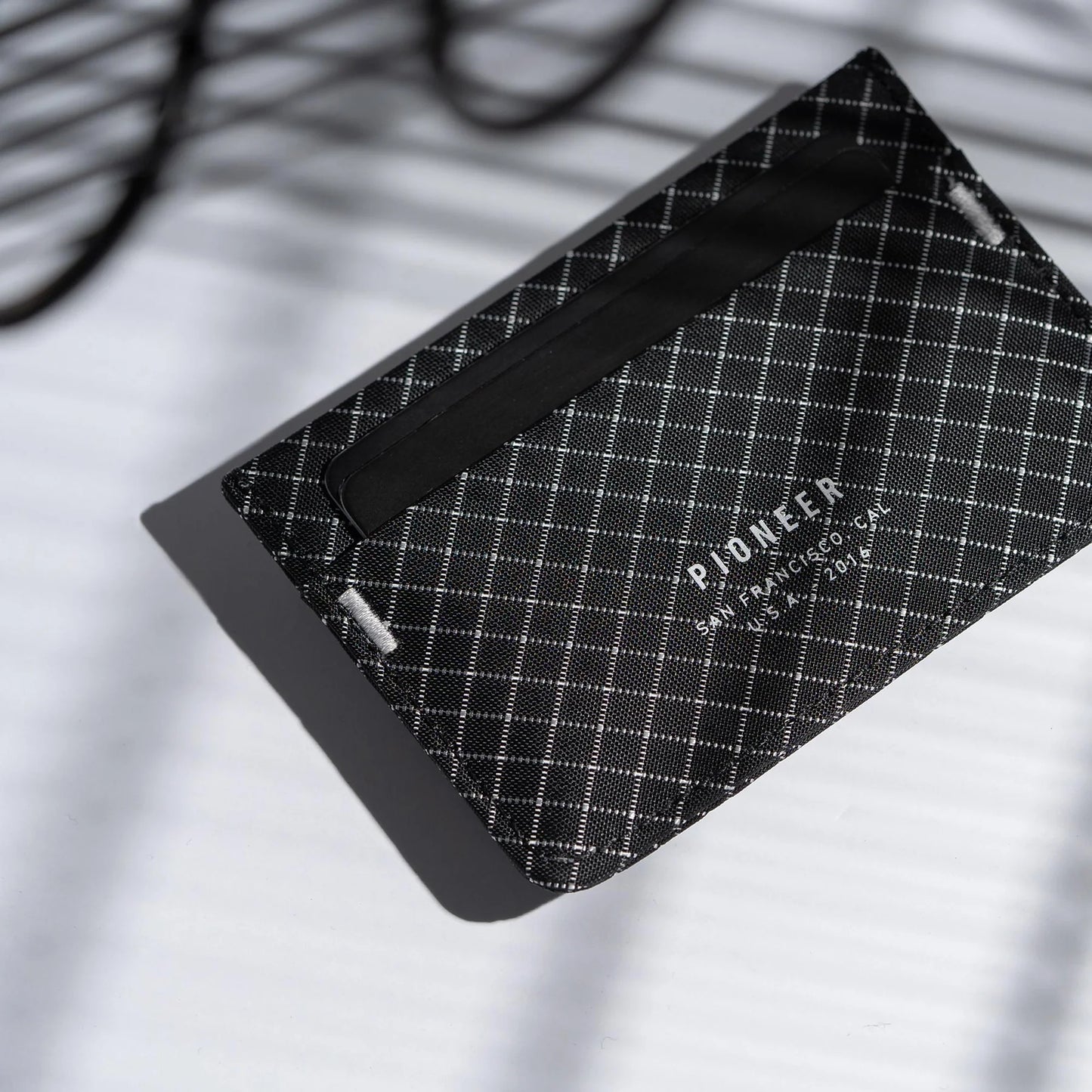 Pioneer Molecule Cardholder, Black White 10XD™