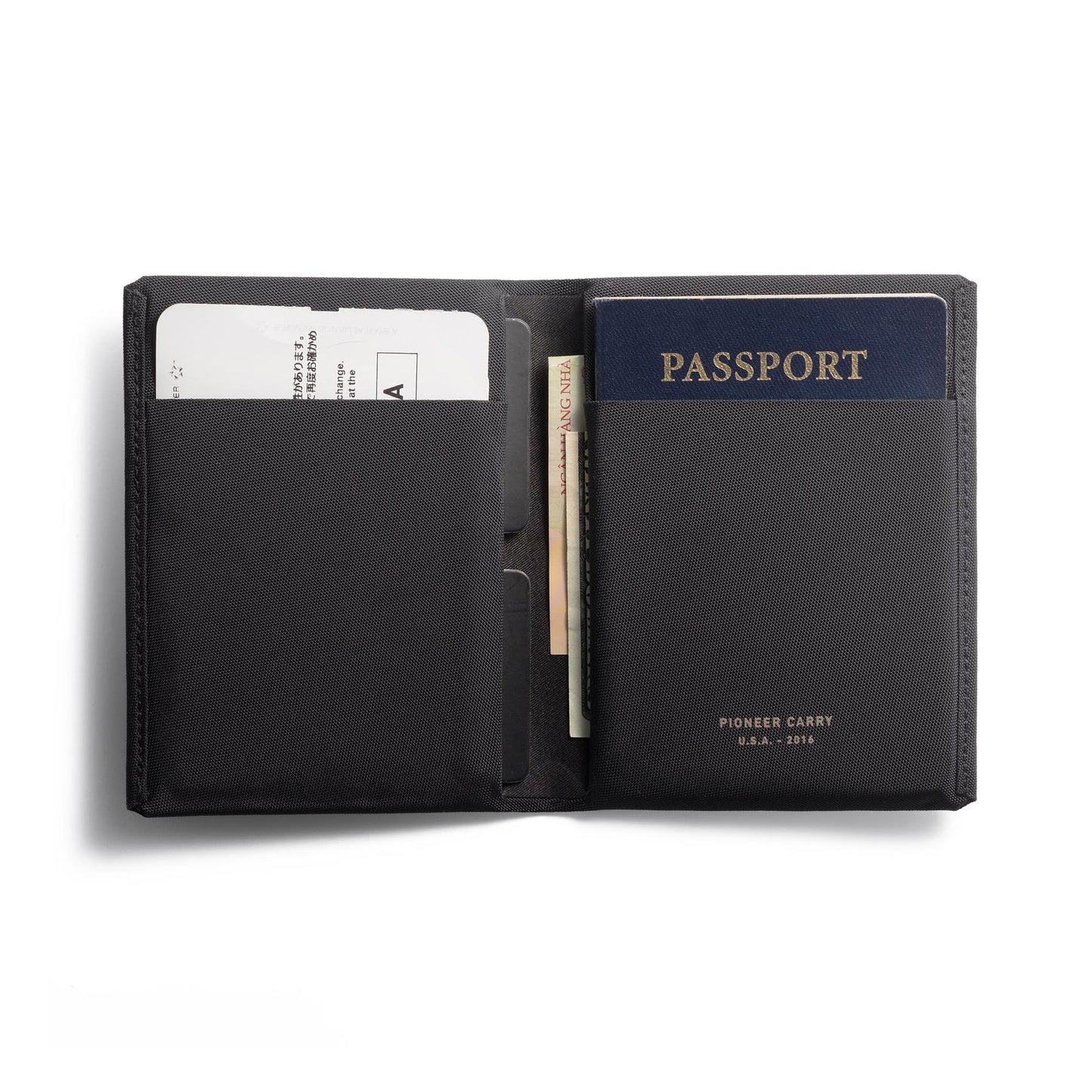 Pioneer Passport Wallet, Black Baby Ballistic™