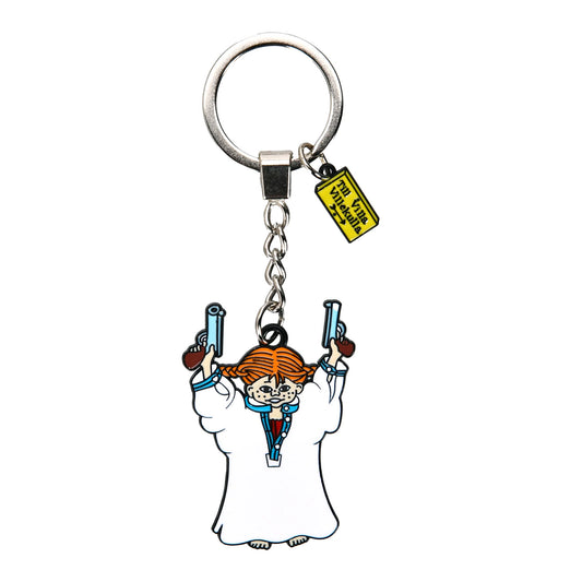 Nordicbuddies Pippi Metal Key Ring, Till Villa Villekulla