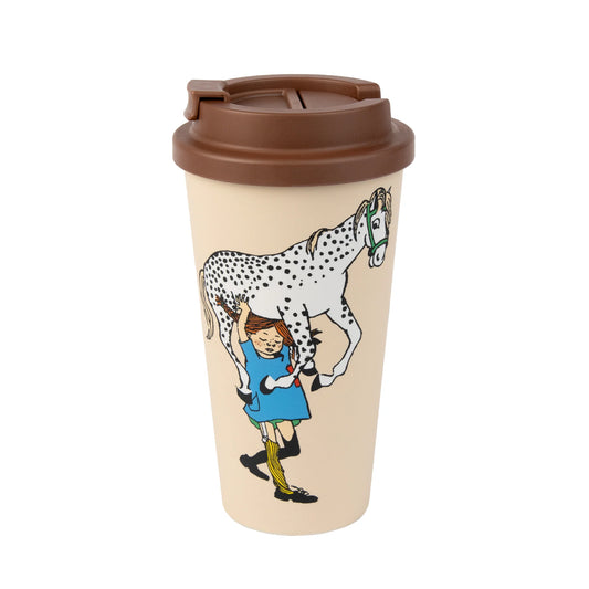 Nordicbuddies Pippi Take Away Mug, 450 ml