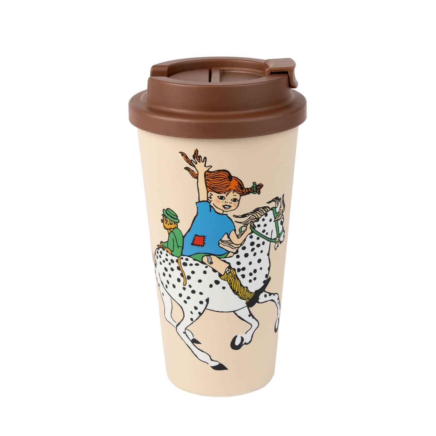 Nordicbuddies Pippi Take Away Mug, 450 ml
