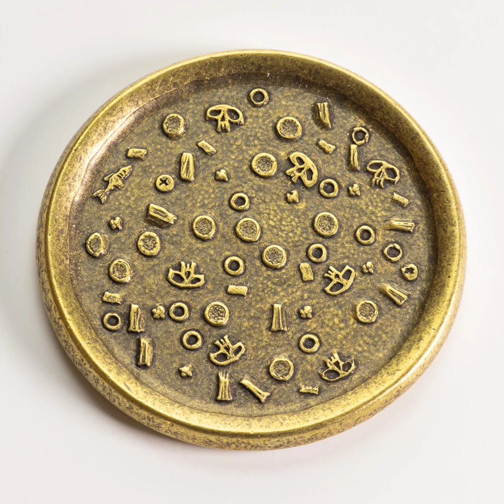 Shire Post Mint Supreme Pizza Coin in Brass with Tiny Pizza Box