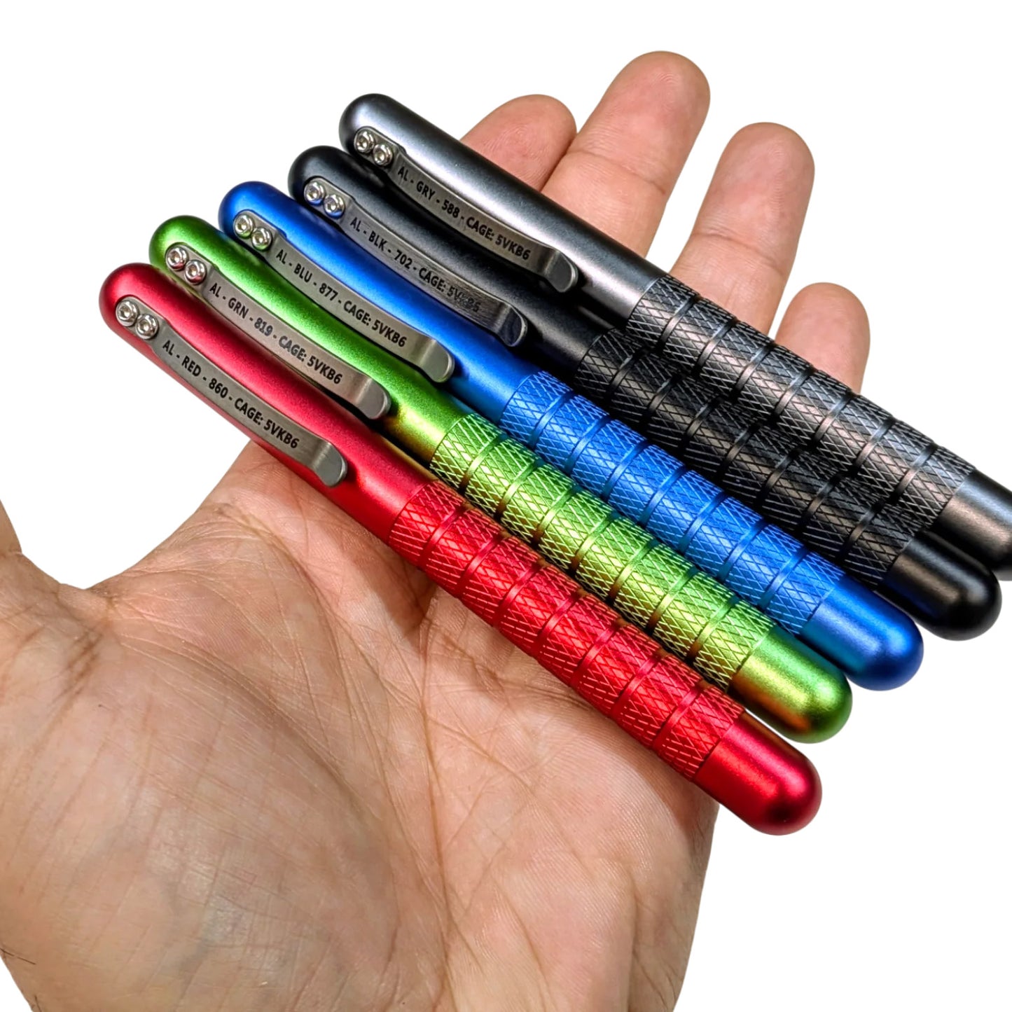 CountyComm Origin Aluminum Type III Anodized Embassy Pen By Maratac®, Lights Out Black