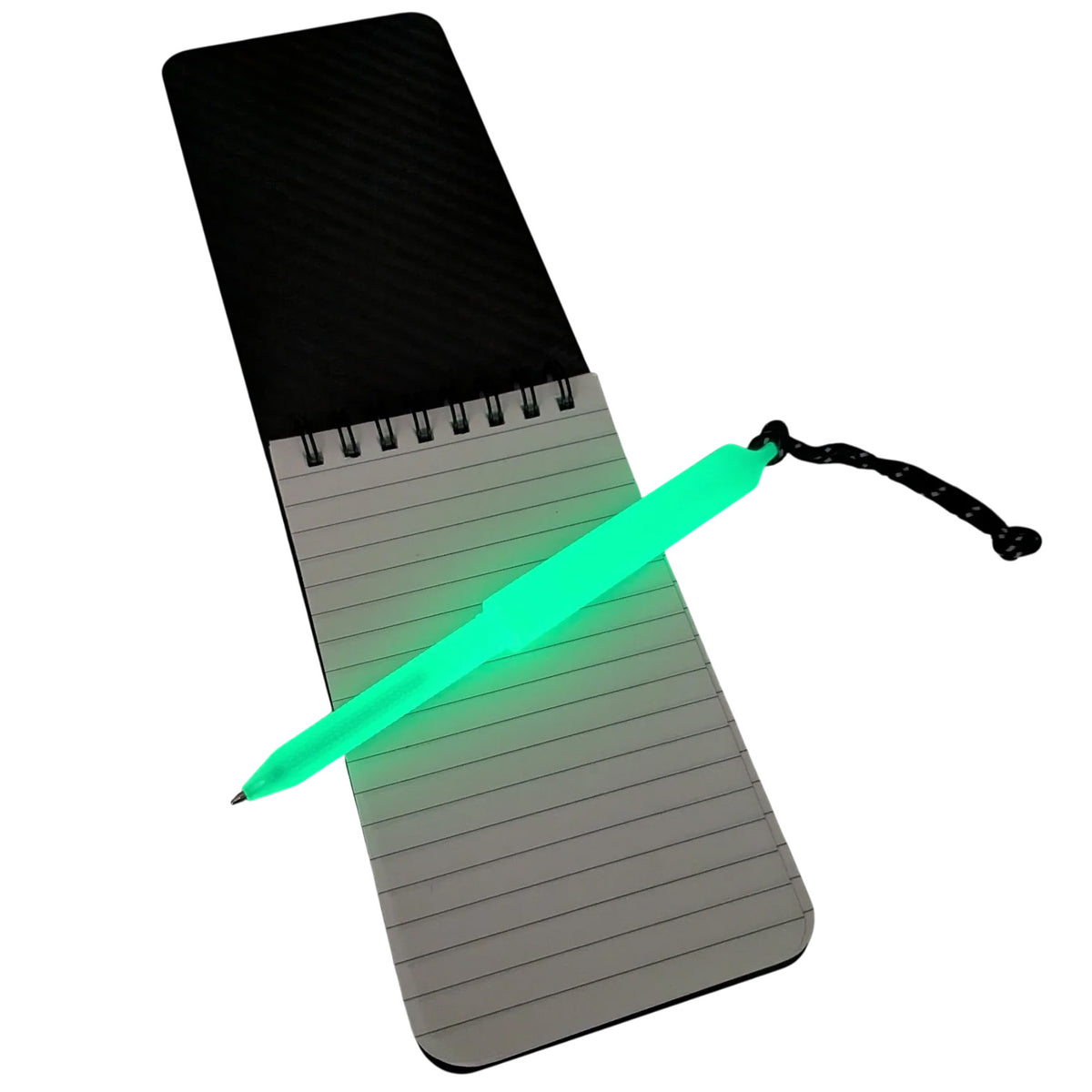 CountyComm Weather Proof Carbon Fiber Notebook V2 (Includes Glow POP Pen)