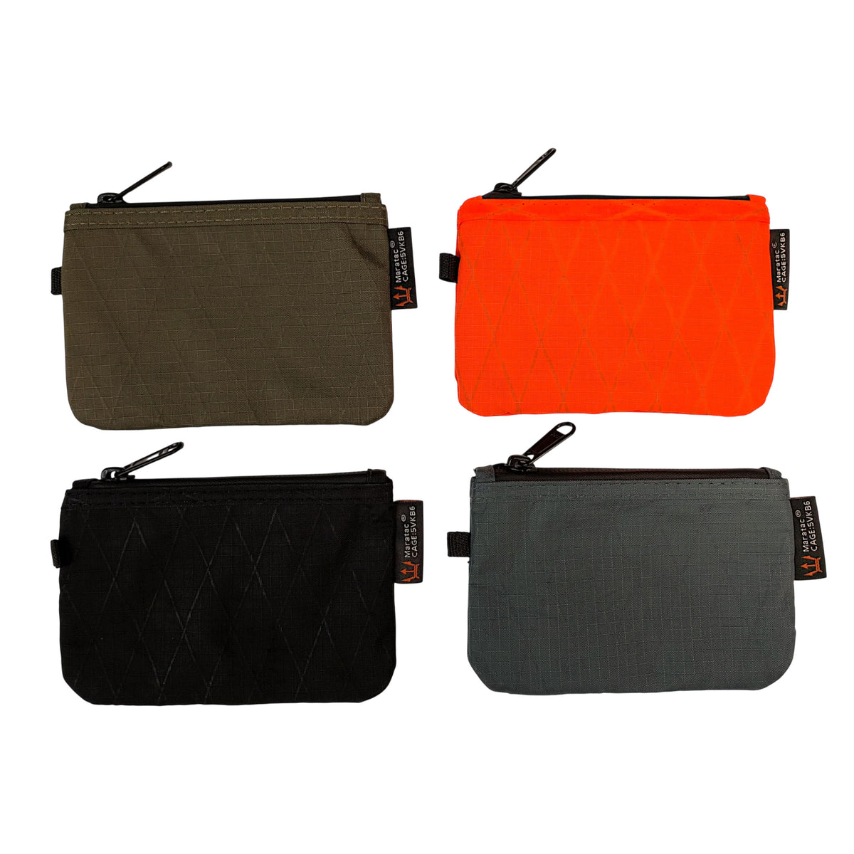 CountyComm The Costanza XPAC® Zipper Wallet Pouch by Maratac®, Black