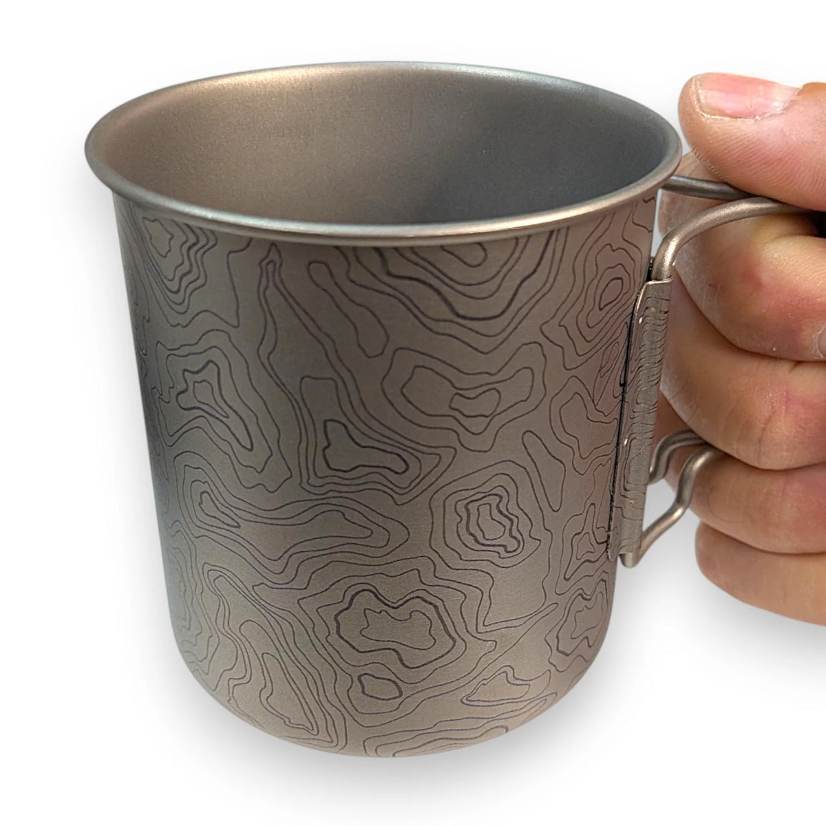 CountyComm Titanium 15oz Topo-Field Cup + Lid Adventure Kit by Maratac®