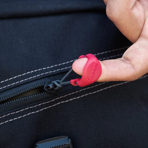 Maxpedition PZL Positive Grip Zipper Pulls (Pack of 6) Small, EMS Red