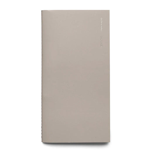Cloth & Paper Travel Notebook A5 Slim, Undated Daily Verona
