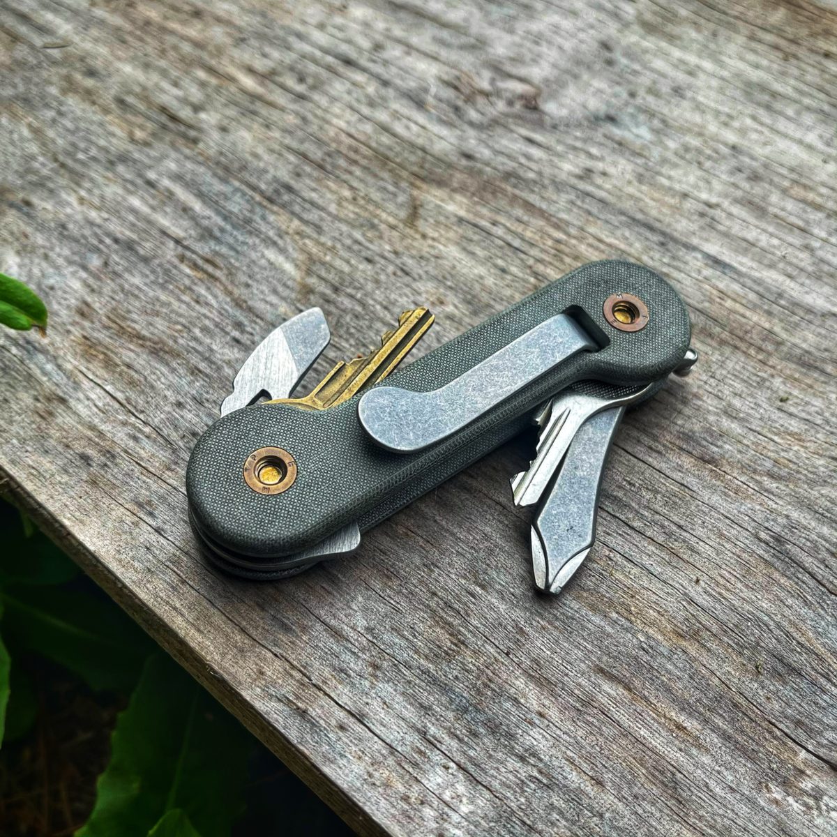 KeyBar Micarta Green