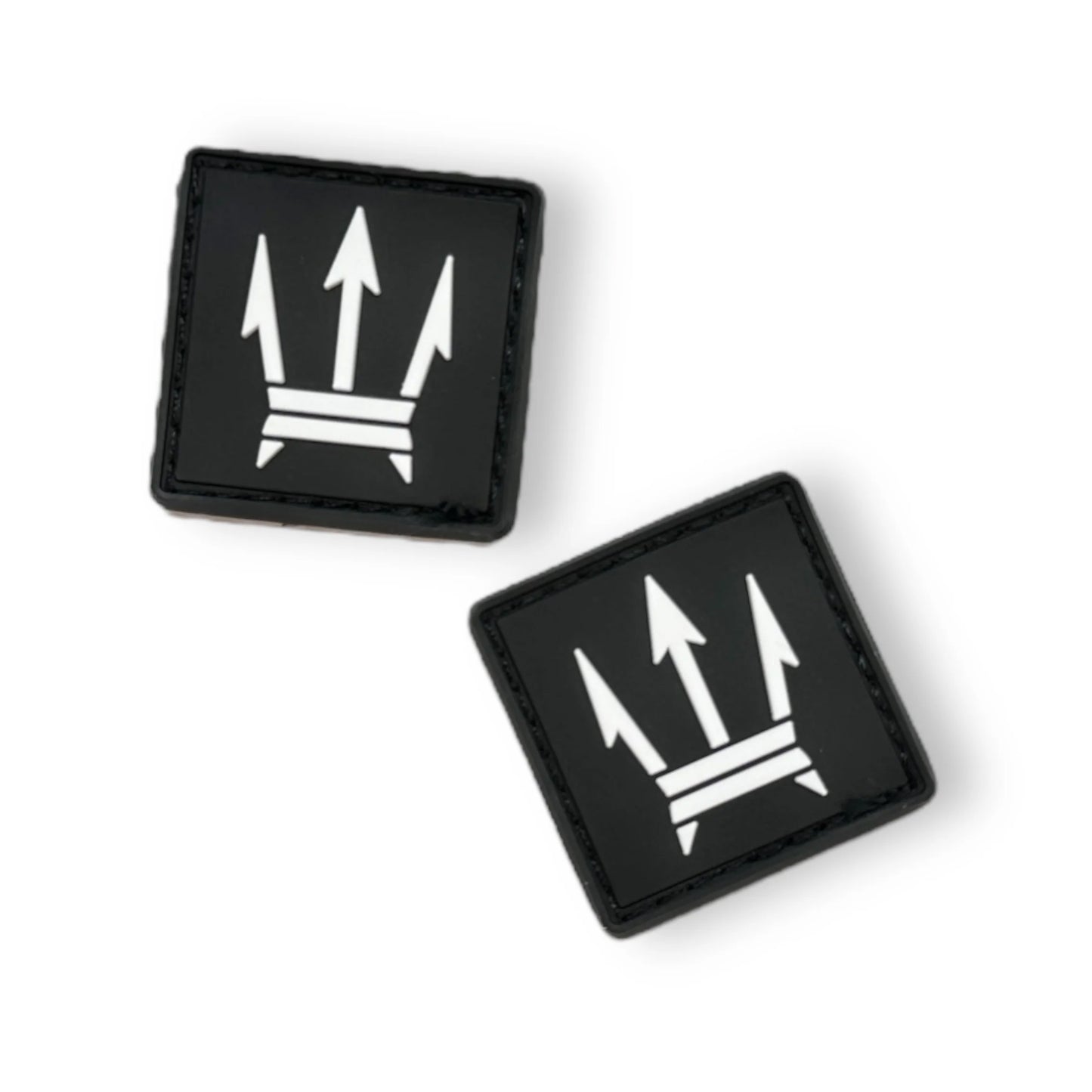 CountyComm Swagg Trident Patch (2 Pack), White Glow