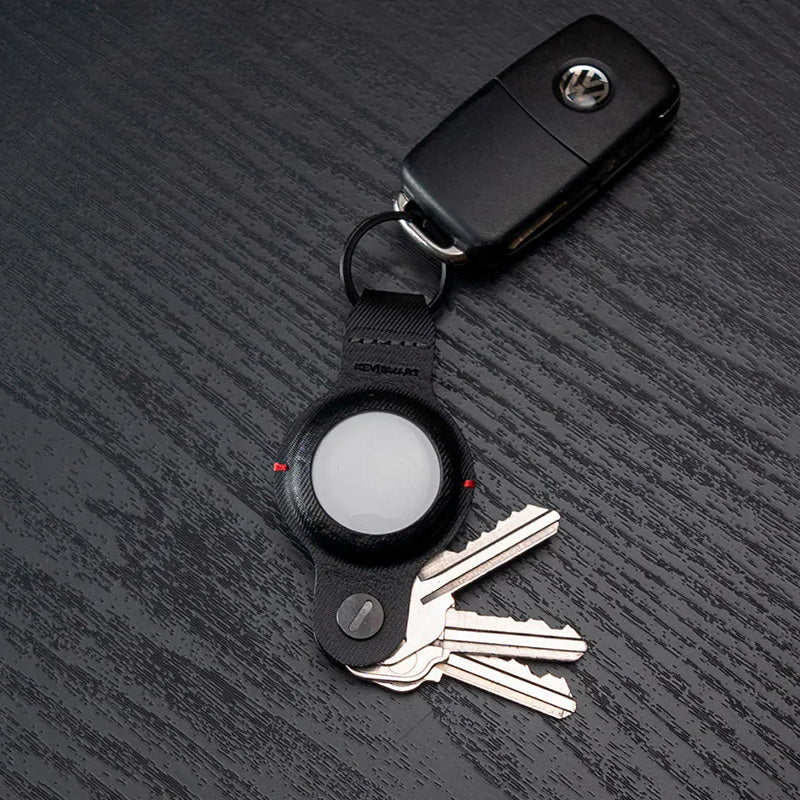 KeySmart® Air Vegan Leather, Black