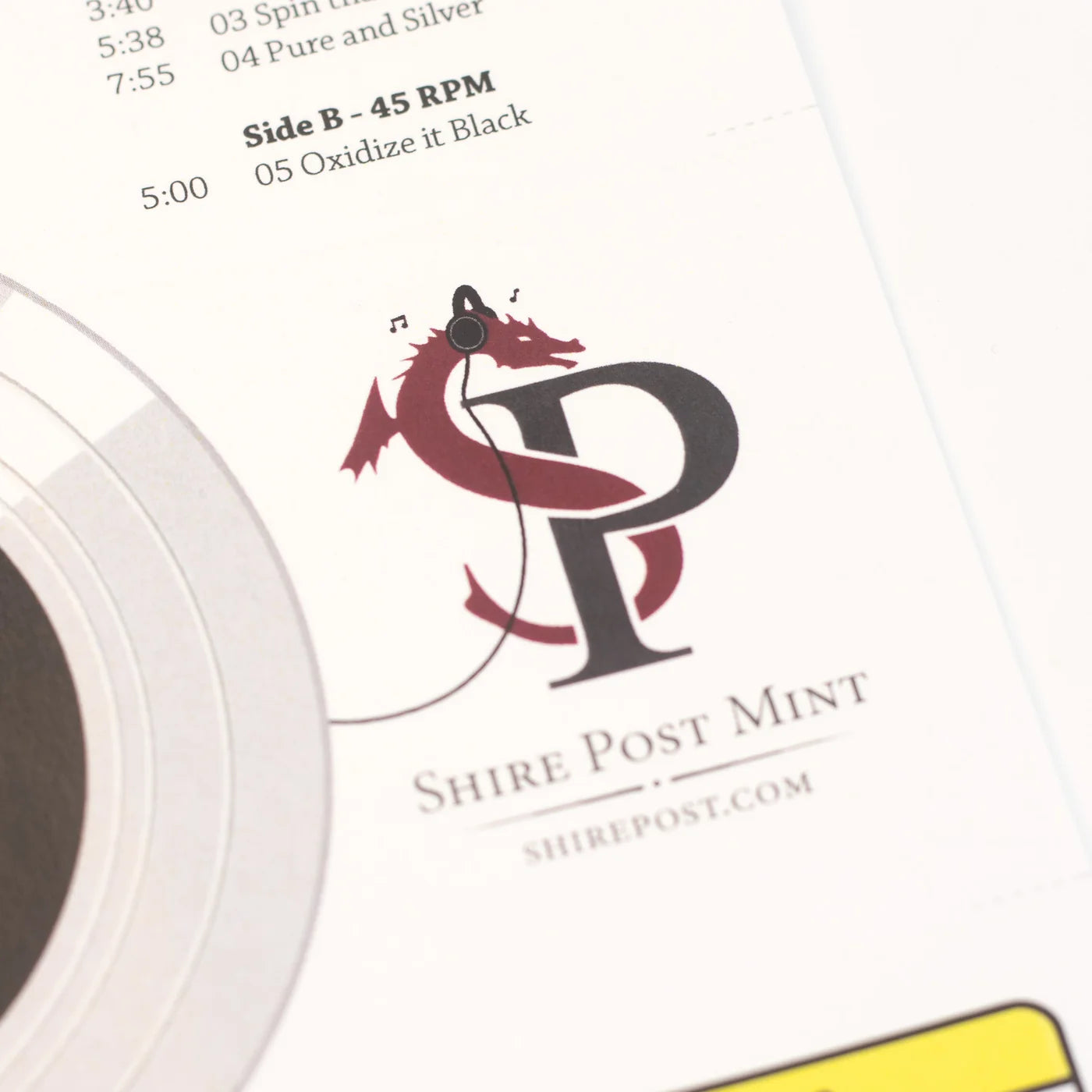 Shire Post Mint Record Spinner, Blackened Copper