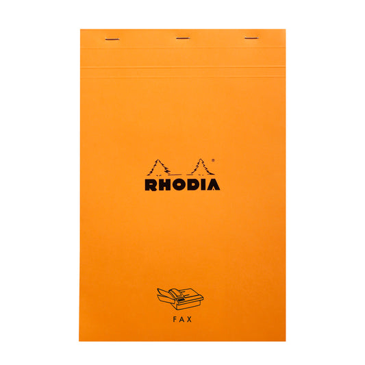 Rhodia Fax Head Stapled Pad Pre-Printed No.19 A4+