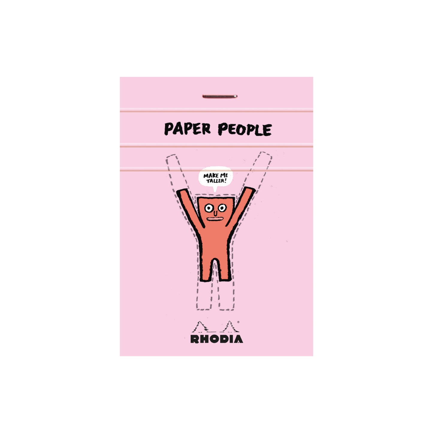 Rhodia Head Stapled Pad Jean Jullien No.11 A7, Squared