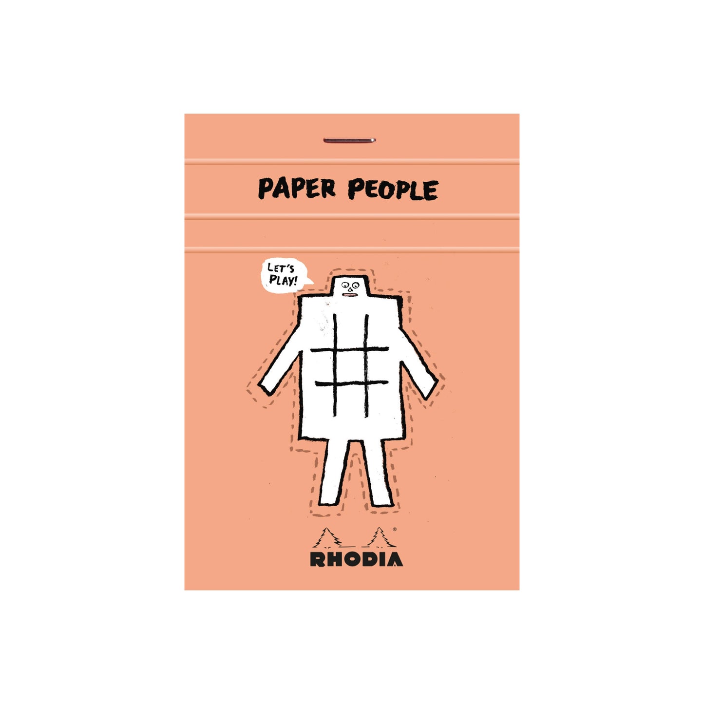 Rhodia Head Stapled Pad Jean Jullien No.12, Squared