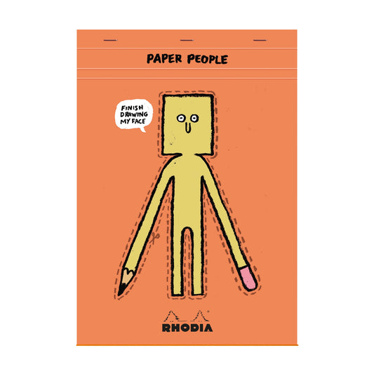 Rhodia Head Stapled Pad Jean Jullien No.18 A4, Squared