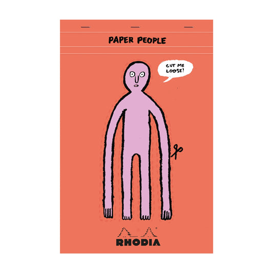 Rhodia Head Stapled Pad Jean Jullien No.19 A4+, Squared