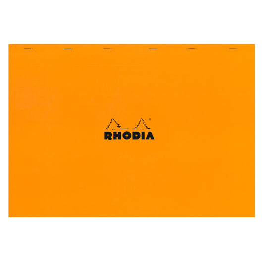 Rhodia Head Stapled Pad No.38 A3+ Orange, Squared