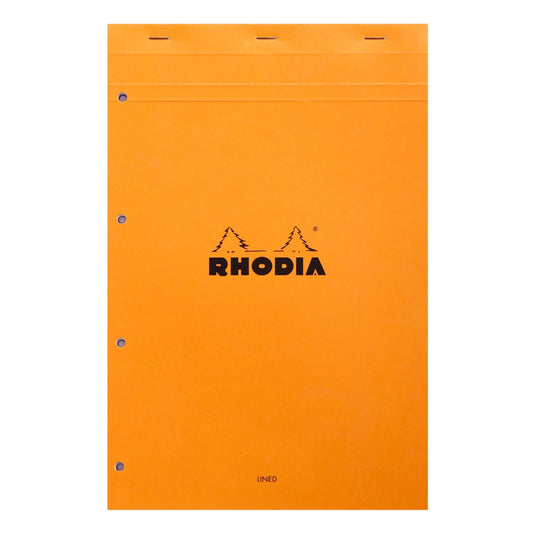 Rhodia Punched Stapled Pad No.20, Lined