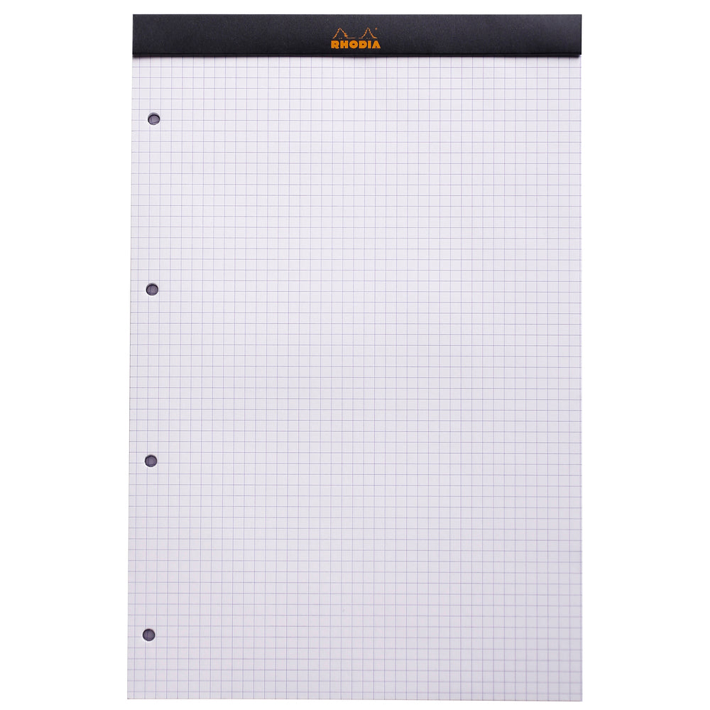 Rhodia Punched Stapled Pad No.20, Squared