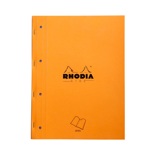 Rhodia Stapled pad on long side, French ruling