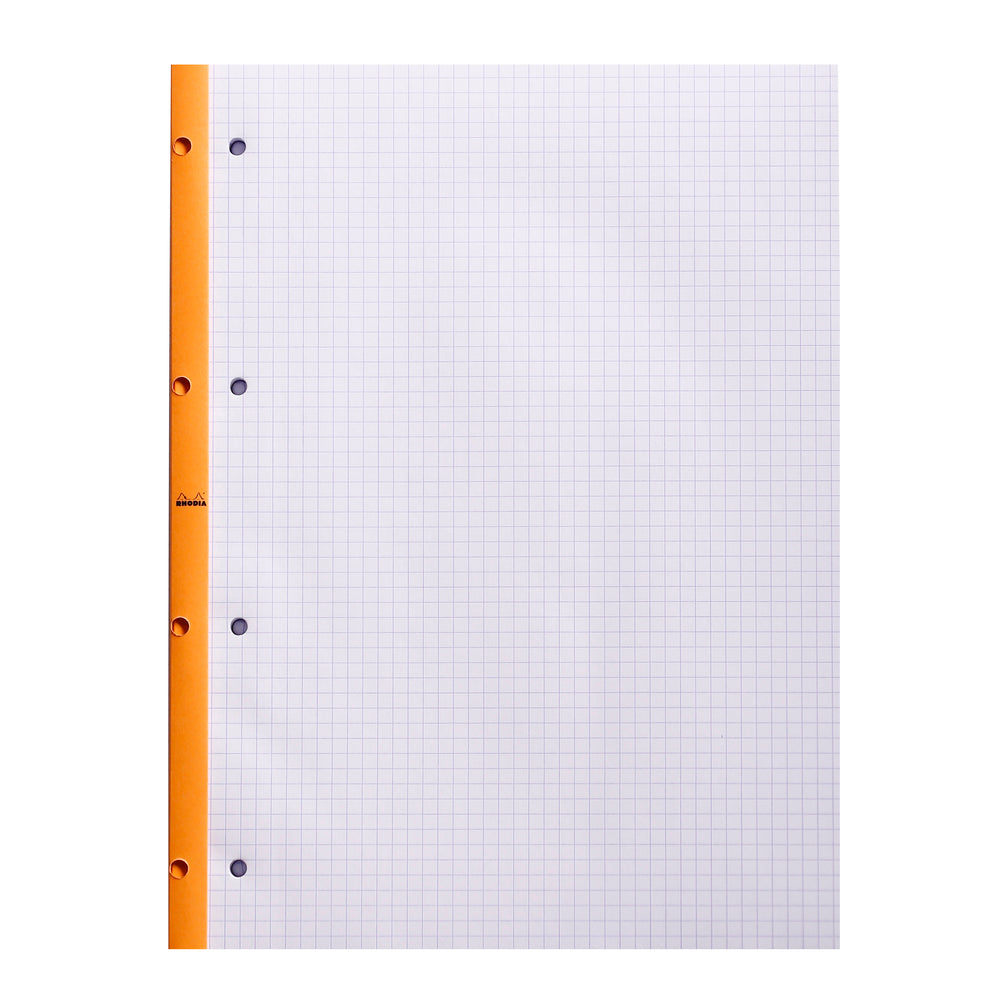 Rhodia Stapled pad on long side, Squared