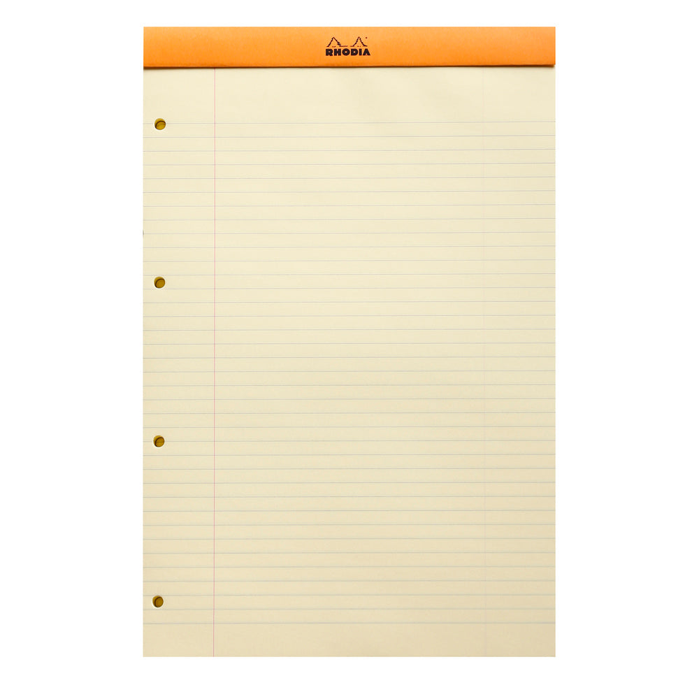 Rhodia Yellow Legal Pad No.119 A4+, Lined