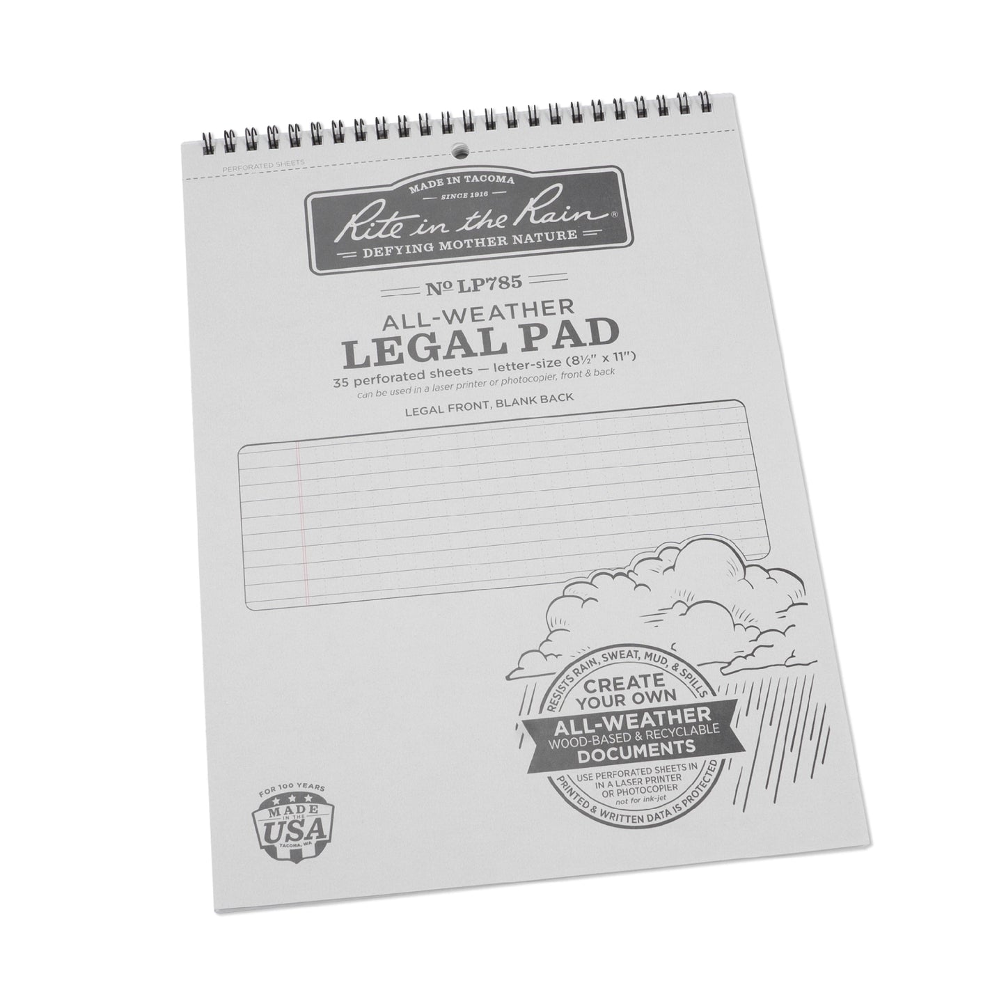 Rite in the Rain All-Weather Legal Pad