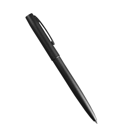 Rite in the Rain Black Metal Clicker Pen, Black Ink