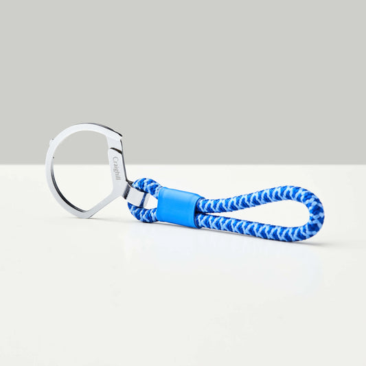 Craighill Rope Split Ring, Cornflower Blue