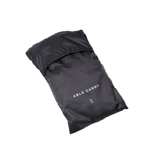 Able Carry Rain Cover Small, Ripstop Black