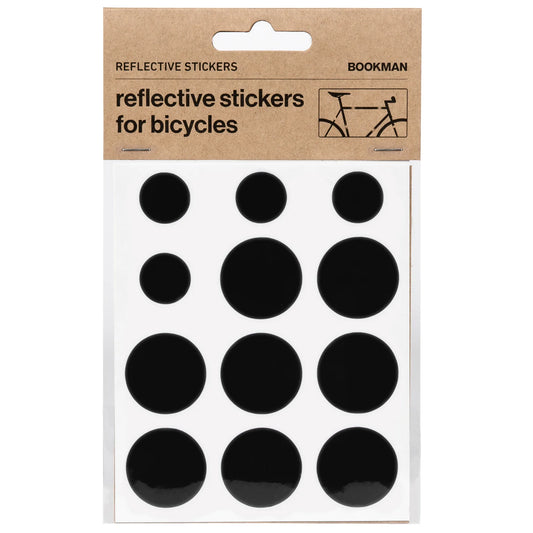 Bookman Urban Visibility Reflective Dots Stickers, Black