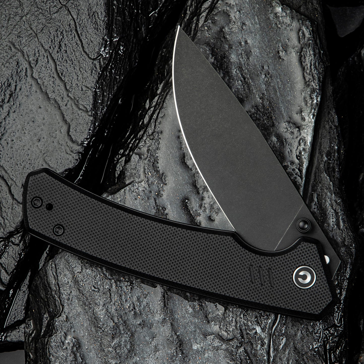 Civivi Merit, Black G10/Black Stonewashed