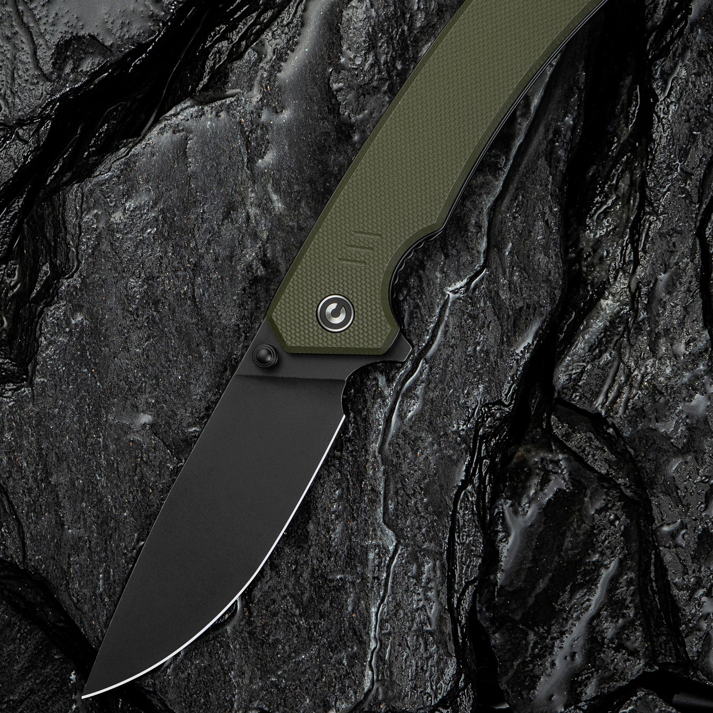 Civivi Merit, OD Green G10/Black Stonewashed