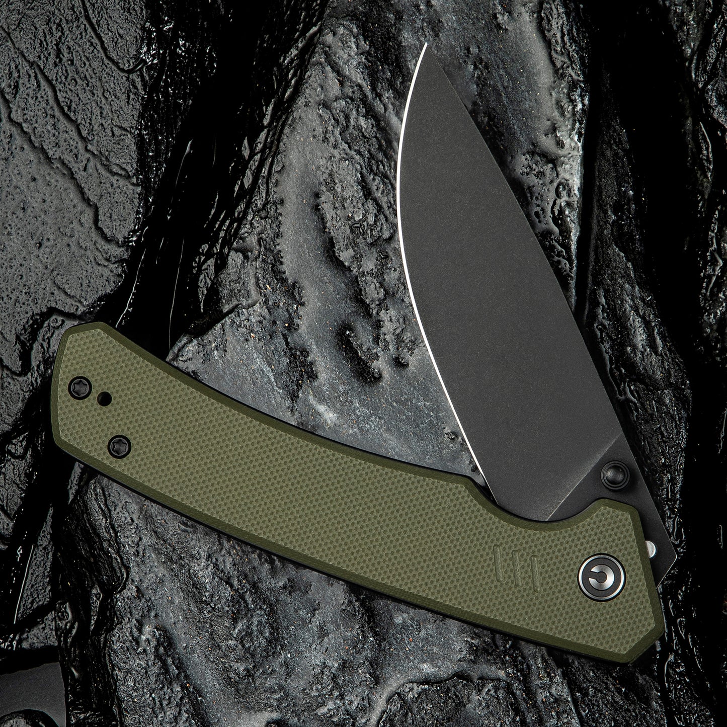 Civivi Merit, OD Green G10/Black Stonewashed