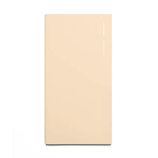Cloth & Paper Travel Notebook A5 Slim, Routine Builder Beignet