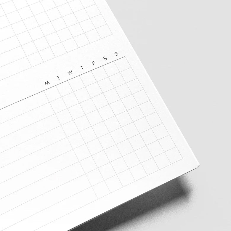Cloth & Paper Travel Notebook A5 Slim, Routine Builder Beignet
