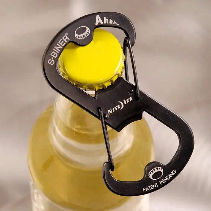 Nite Ize Ahhh Stainless Bottle Opener, Black