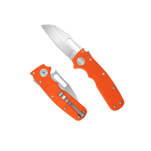 Demko Knives Shark-Cub® 20CV - G10 Shark Foot, Orange