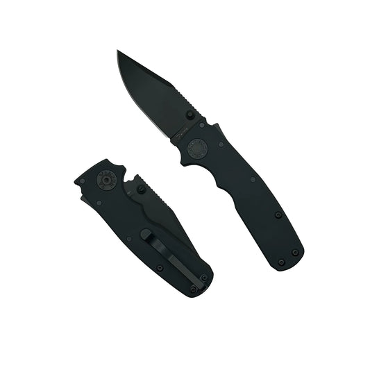 Demko Knives Shark-Cub® Stealth Clip Point, Black