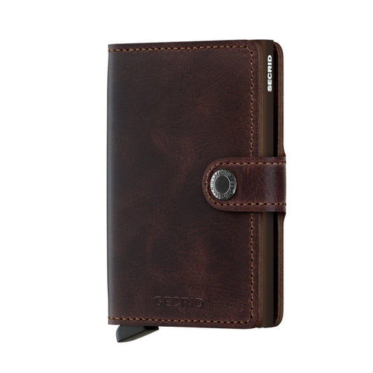 Secrid Miniwallet Vintage, Chocolate