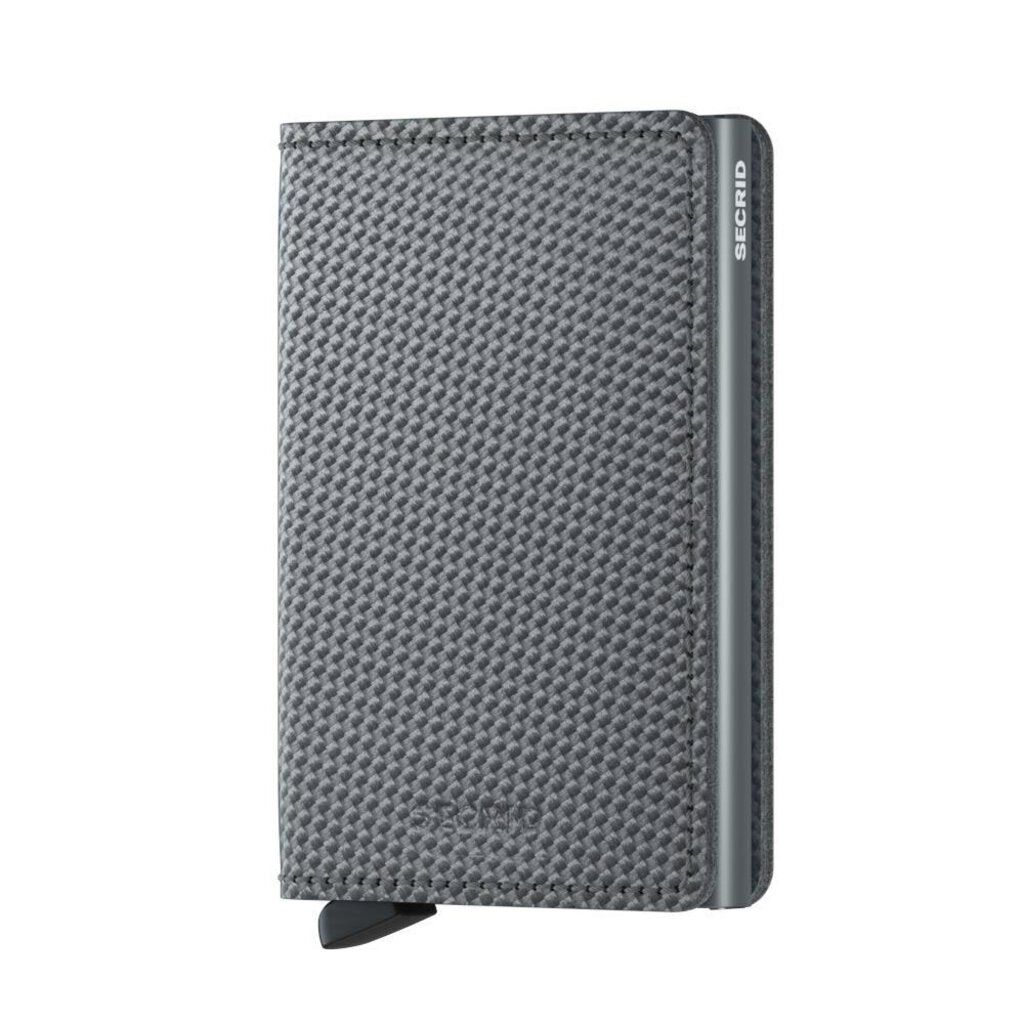 Secrid Slimwallet Carbon, Cool Grey