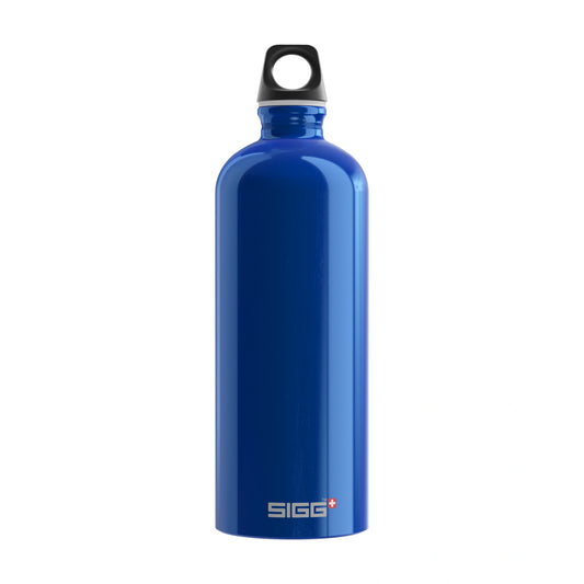 SIGG Water Bottle Traveller 1L, Dark Blue