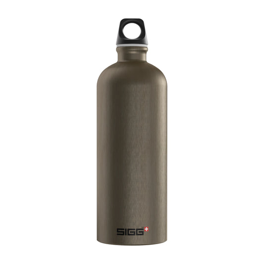 SIGG Water Bottle Traveller 1L, Smoked Pearl